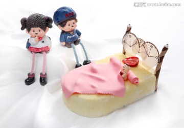 蛋糕 儿童生日蛋糕 蛋糕模型