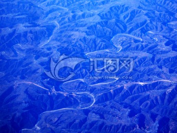 秦岭地区航拍