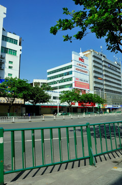 城市街道建筑