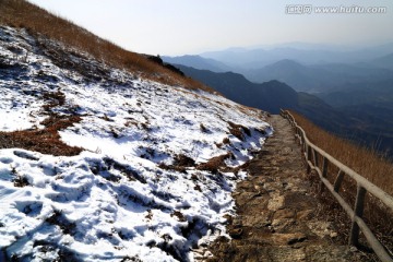 武功山登山道