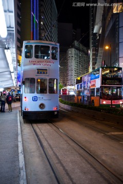 香港街景 有轨电车