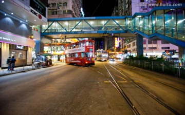 香港街景 有轨电车