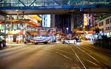 香港街景 有轨电车