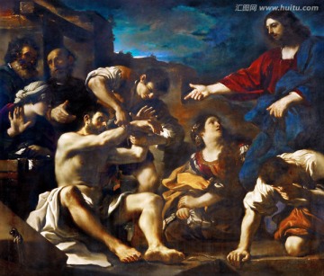 耶稣古典人物油画