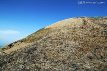 冬季武功山高山草甸