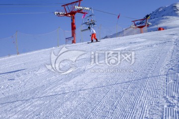 高山滑雪