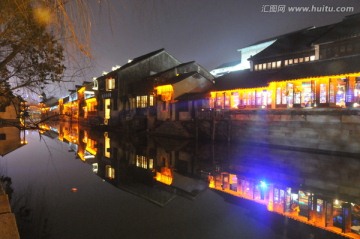 南浔古镇夜景