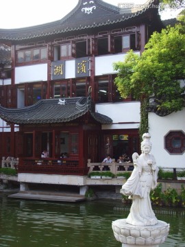 上海城隍庙湖滨