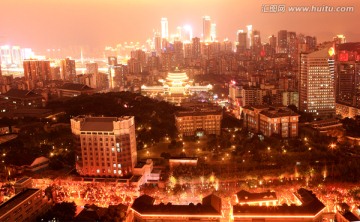 重庆渝中半岛夜景（高清）