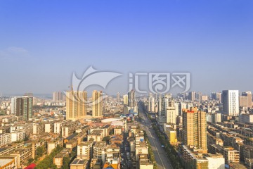 衡阳建筑 街道 城市道路