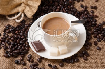 咖啡豆 一杯咖啡