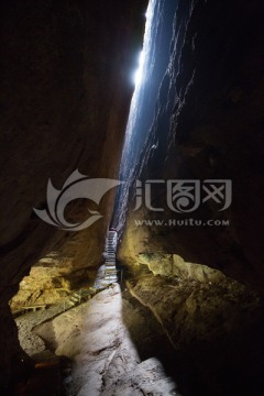 武夷山一线天 武夷山 峭壁