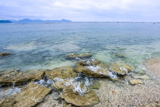 三亚沙滩海