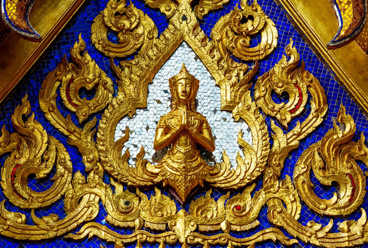 泰国大皇宫 佛雕像 菩萨
