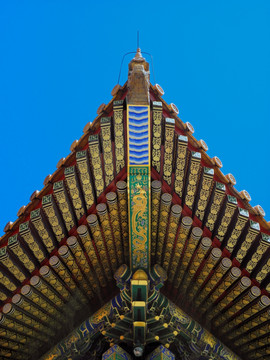 北京故宫太和殿飞檐