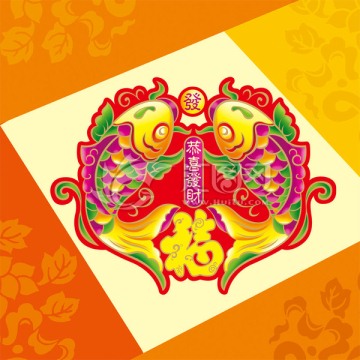 新年素材PSD