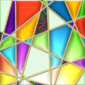 几何抽象花纹背景