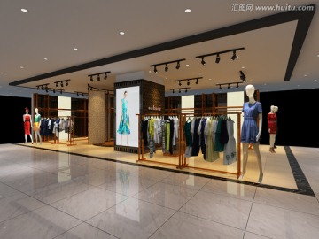 服装店效果图