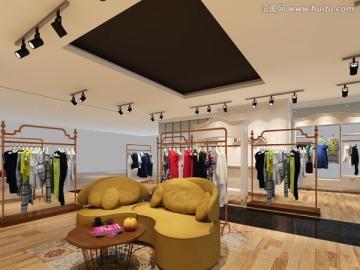 服装店效果图