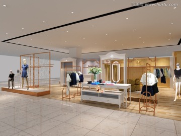 服装店效果图