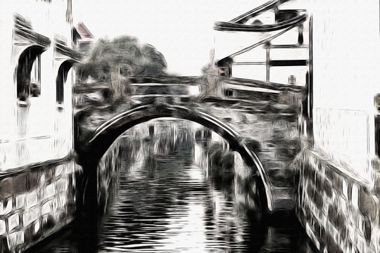小桥流水