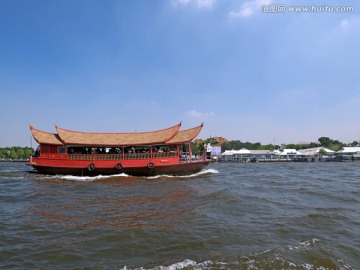 泰国湄南河游船