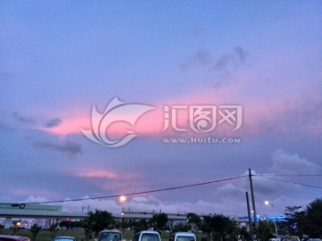 晚霞摄影