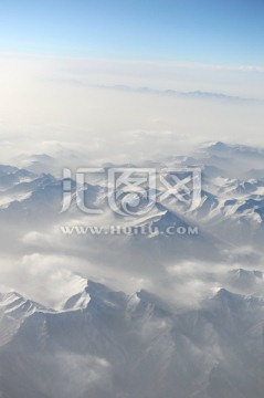 云海 雪山