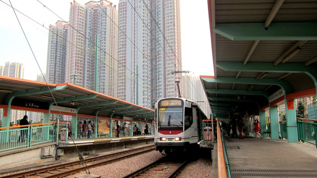 香港轻铁 天水围站