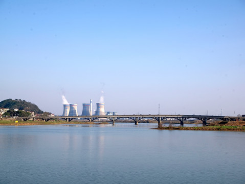 浙能兰溪电厂马公滩远景