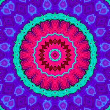 几何花型