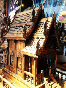 木雕艺术 泰国 装饰