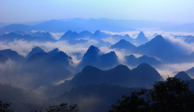 山峰 丛峰