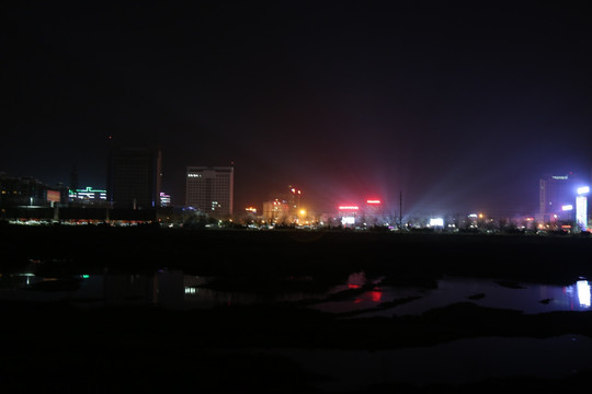 城镇夜景