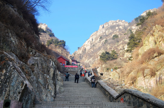 泰山十八盘景区