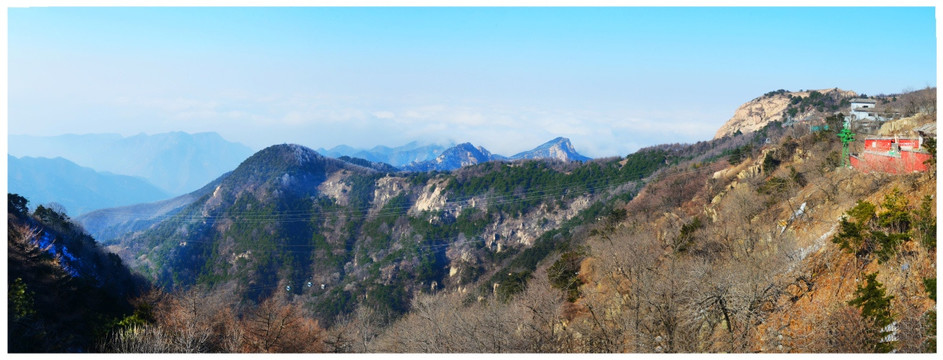 泰山云海全景