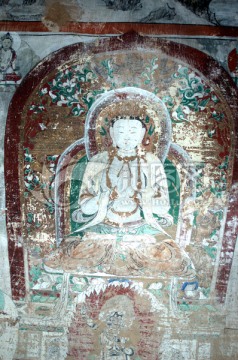 甘肃马蹄寺 壁画