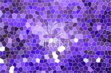 蓝紫色玻璃（未分层）