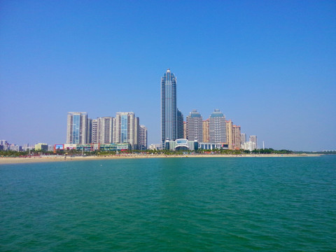 金沙湾美景