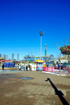 城市蓝天