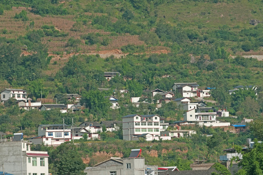 大渡河风光