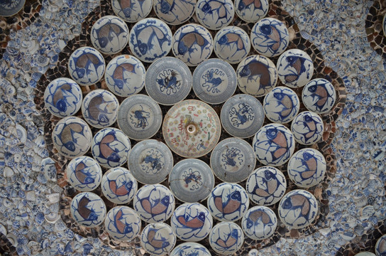 天津房顶瓷片装饰