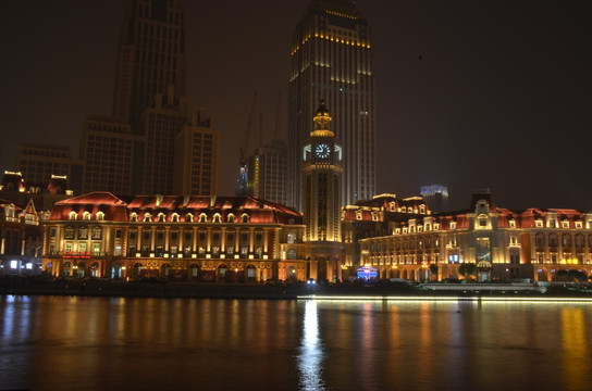 津湾广场夜景