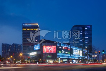 宁波来福士广场夜景