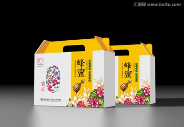 蜂蜜包装（展开图）