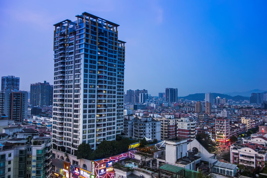 深圳建筑 夜景