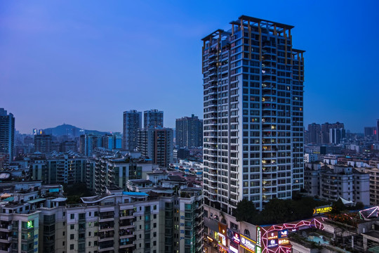 深圳建筑 夜景