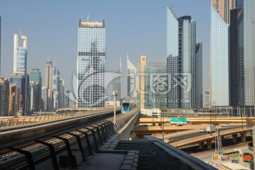 迪拜城市建筑 迪拜风光