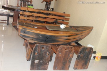 船型茶台