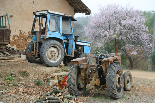 农具 拖拉机